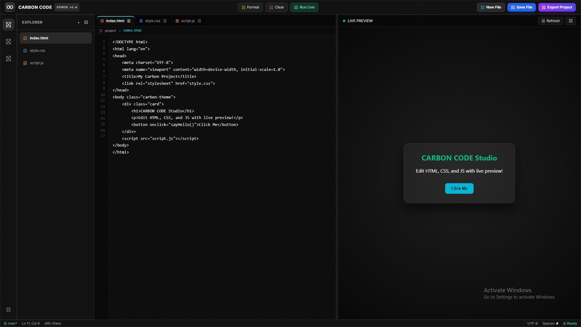 Blue Soft Code Editor Background Interface.png